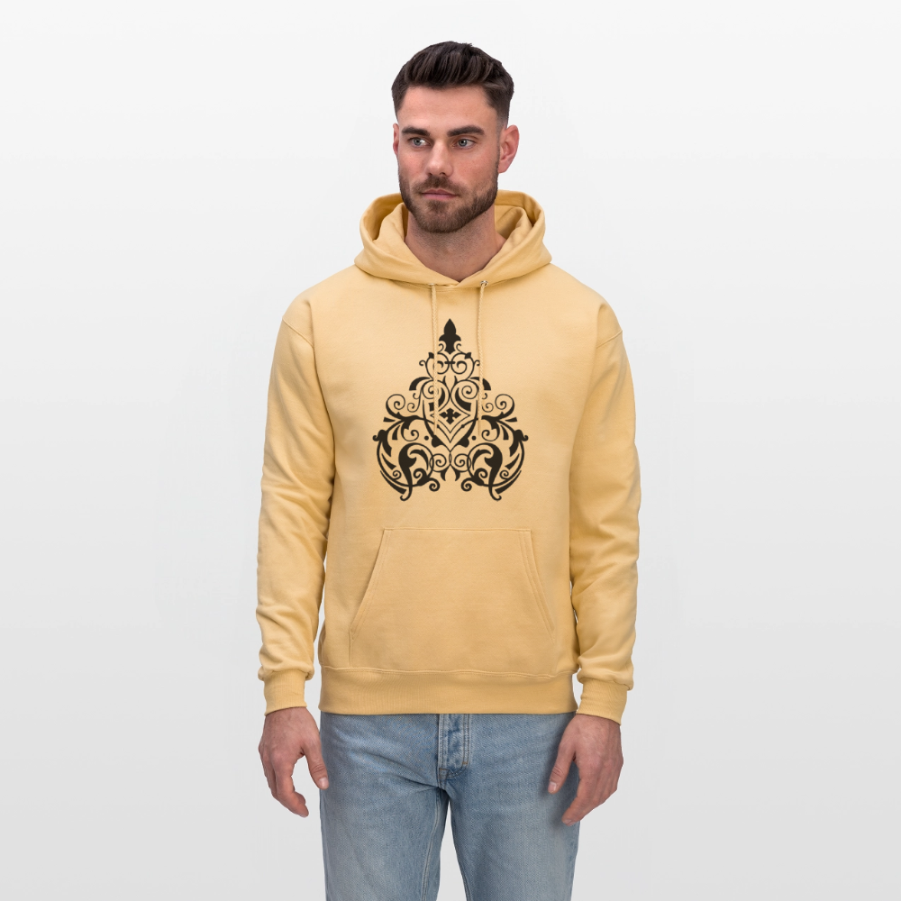 Men's Hoodie - light gold 